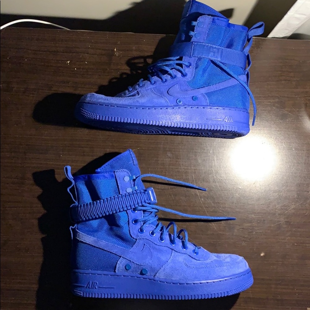 !!!!!sold!SF air force 1 “game royal” NWT size 9.5